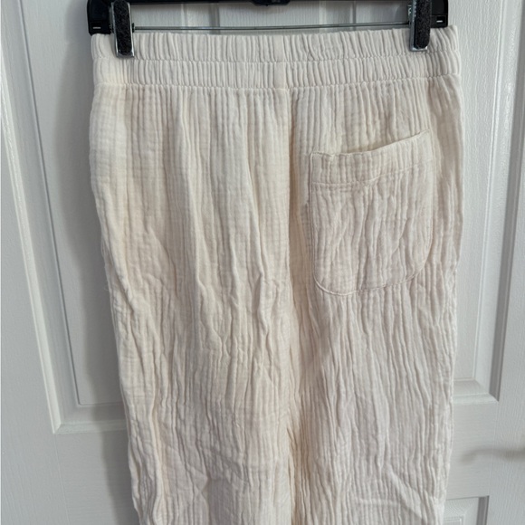 Madewell Muslin cream pants - Picture 4 of 6